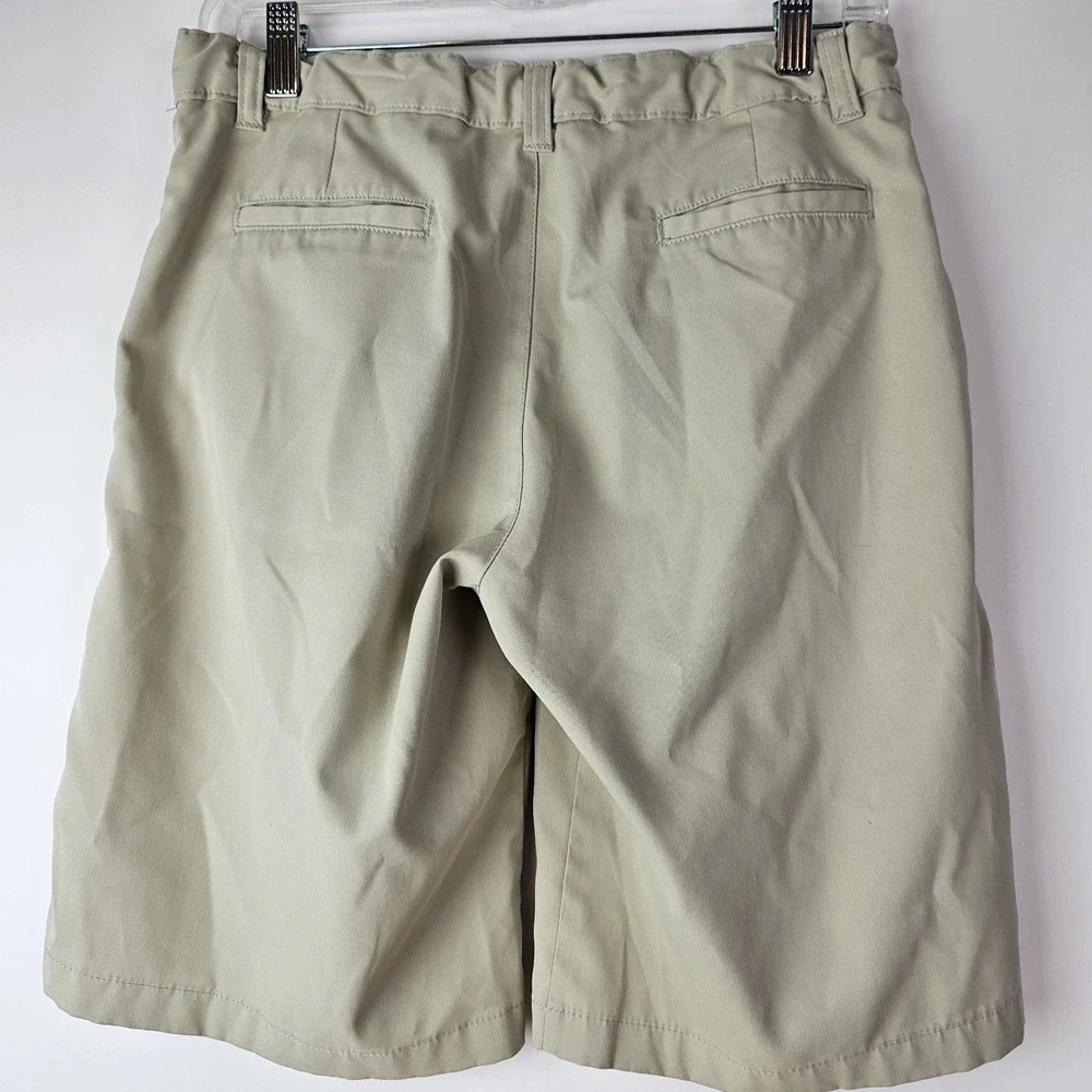 Tommy Hilfiger Kids Boys School Uniform Shorts Khaki Beige XXL 18 Casual Bottoms